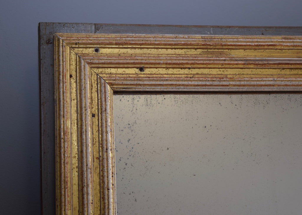 Early 19th Century French Gilt & Painted Mirror