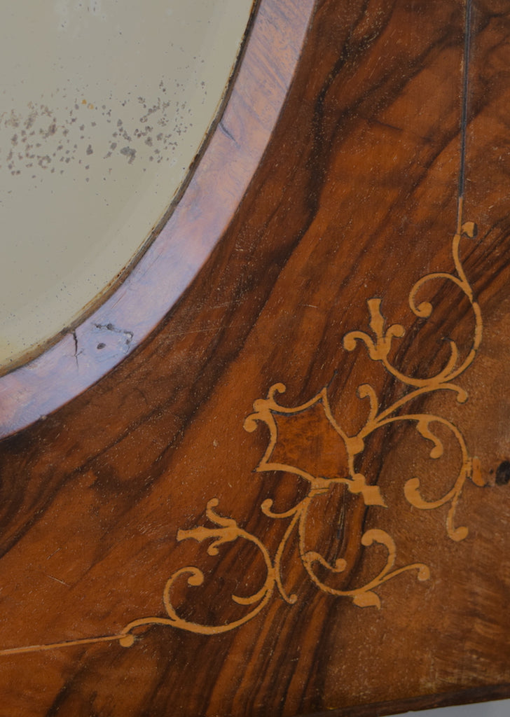 English Marquetry Mirror