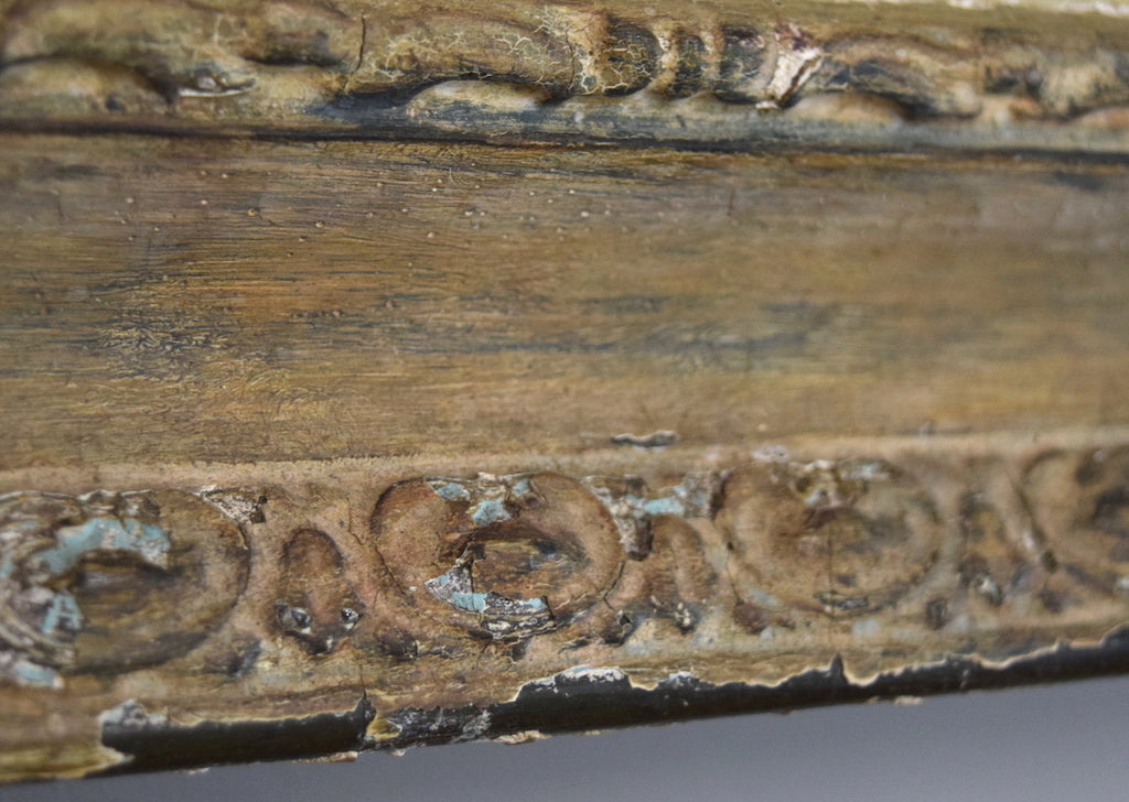 Late 19th Century Painted English Mirror
