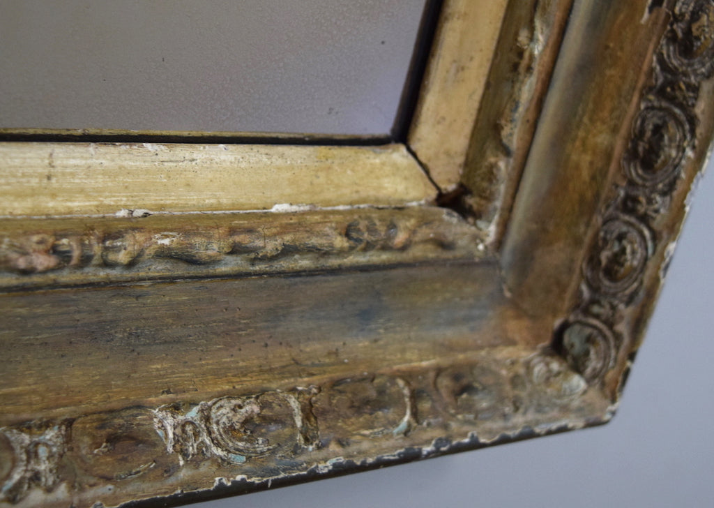 Late 19th Century Painted English Mirror