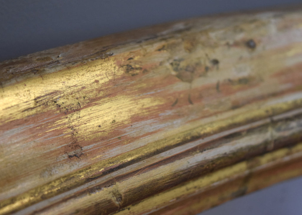 Late 19th Century Gilt English Overmantel Mirror