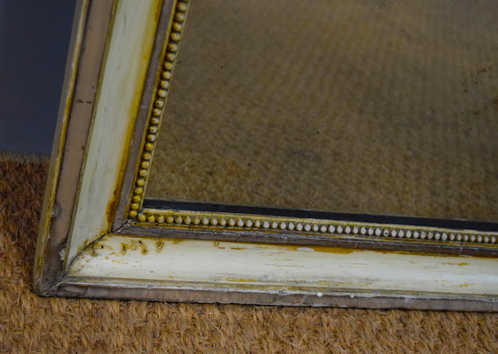 Late 19th Century Silver Gilt & Gesso French Dressing Mirror