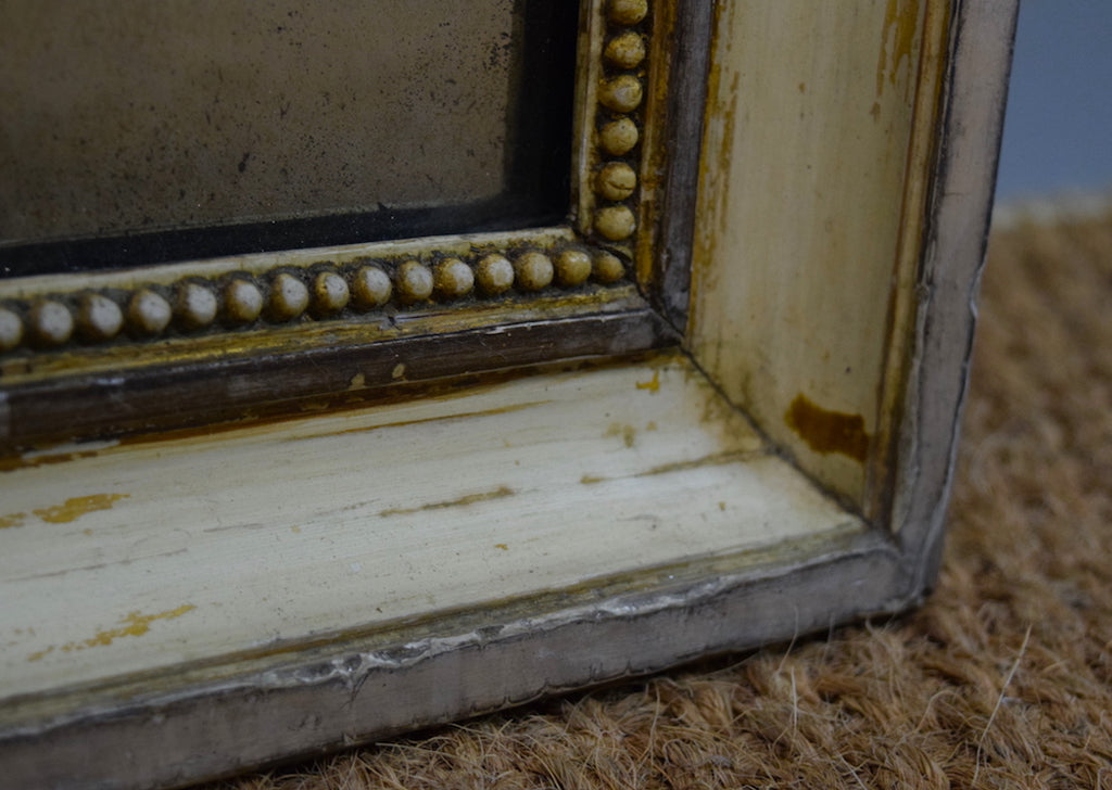 Late 19th Century Silver Gilt & Gesso French Dressing Mirror