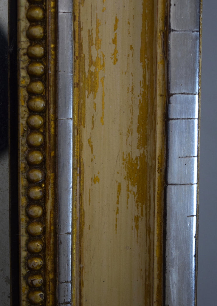Late 19th Century Silver Gilt & Gesso French Dressing Mirror