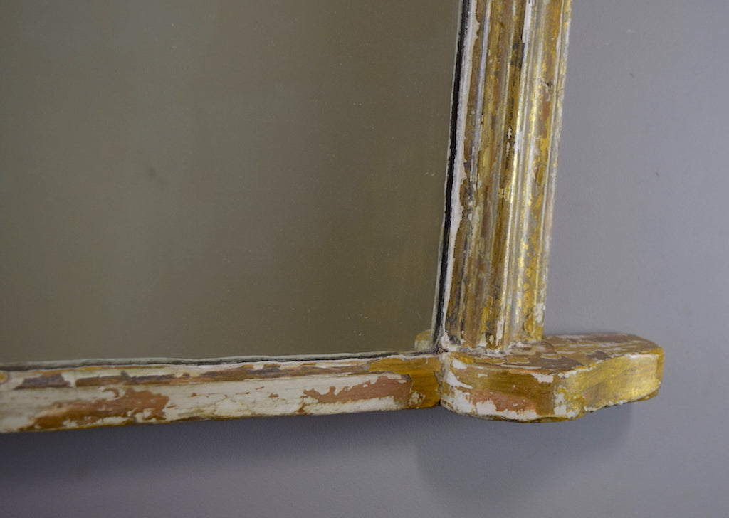 Late 19th Century English Overmantel Mirror