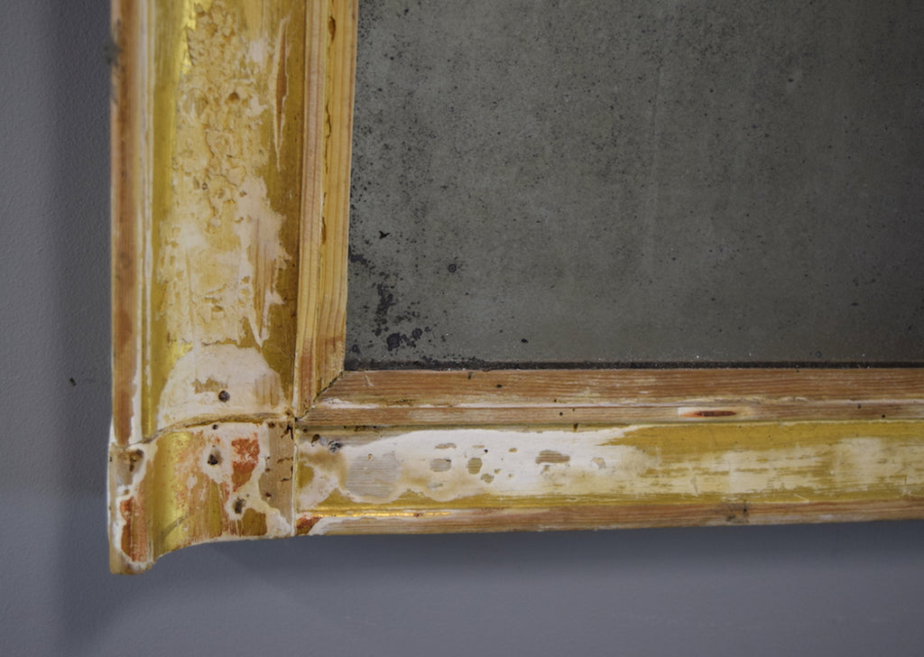 Distressed French Mirror