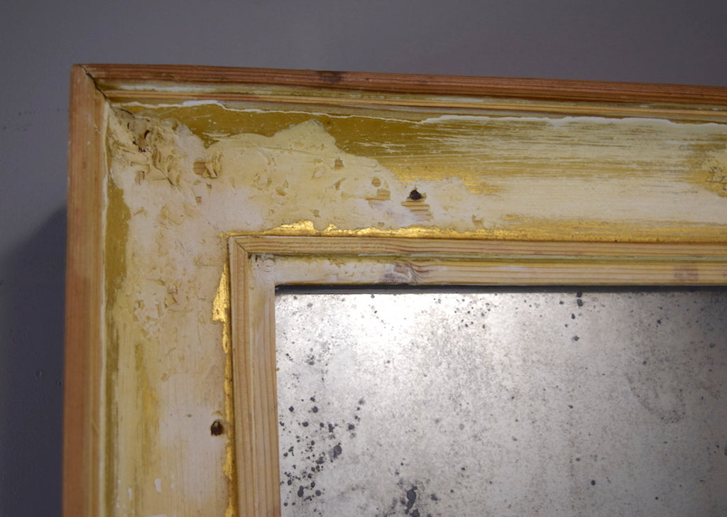 Distressed French Mirror