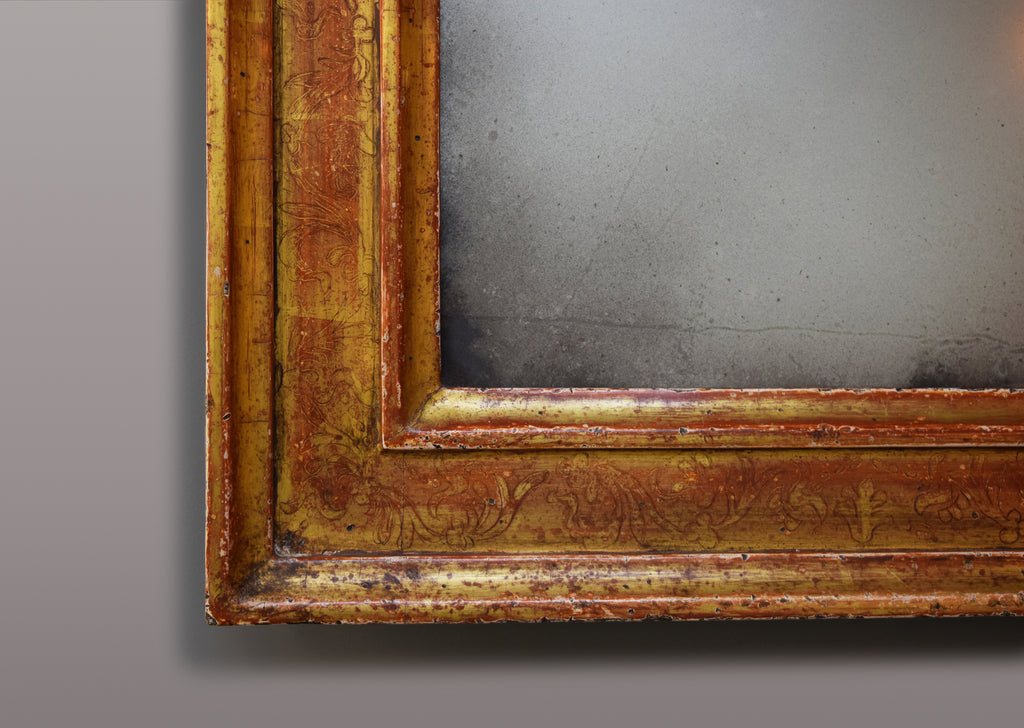 Italian Gold Gilt Mirror