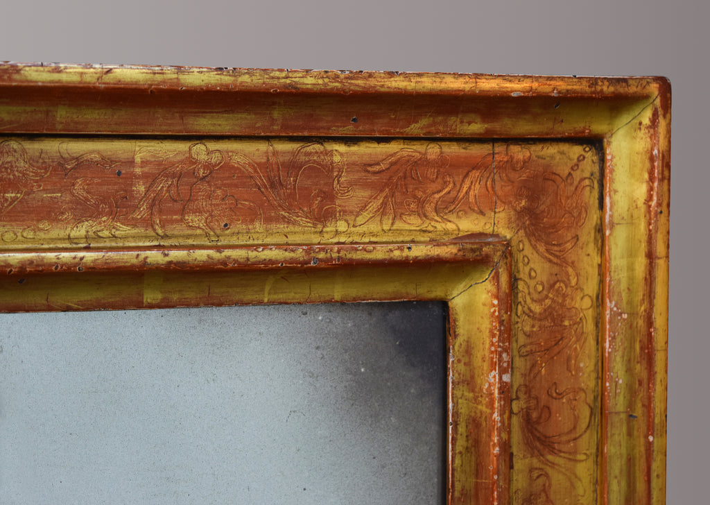 Italian Gold Gilt Mirror