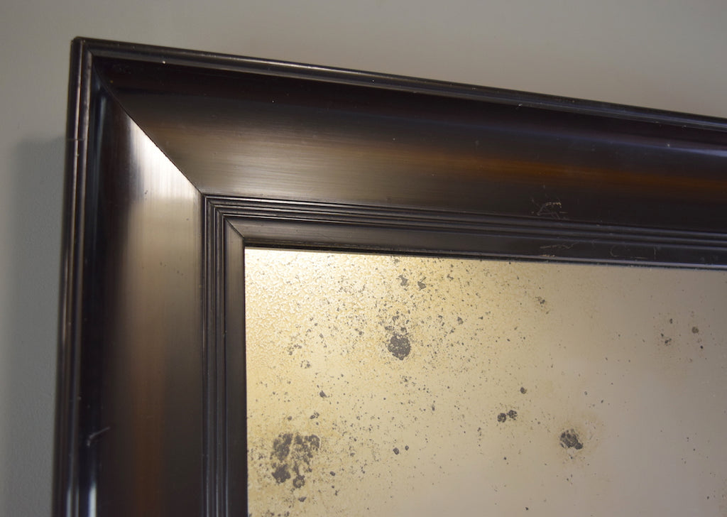 Late 19th Century English Ebonised Mirror