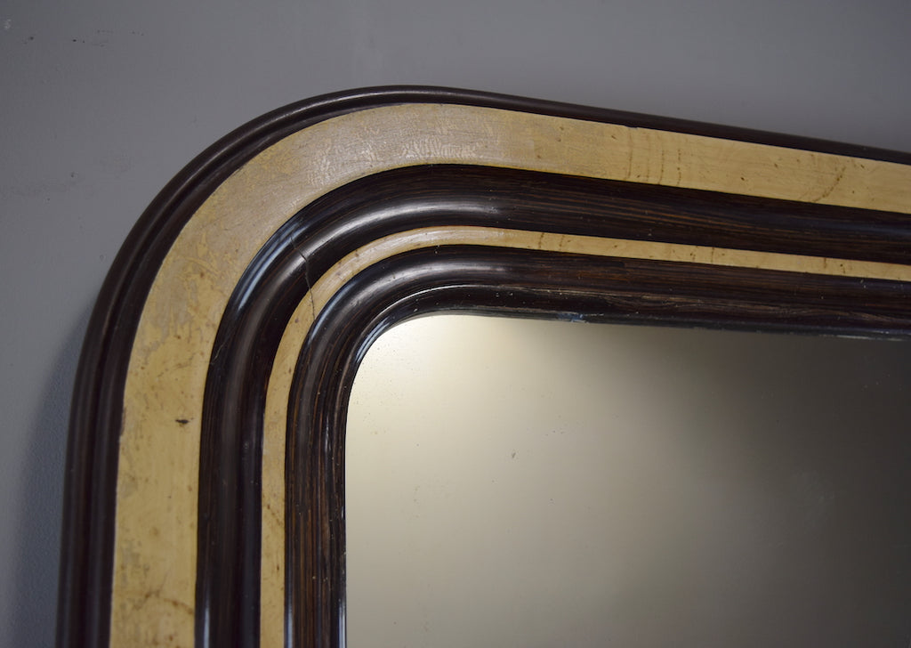 Late 19th Century French Painted Mirror