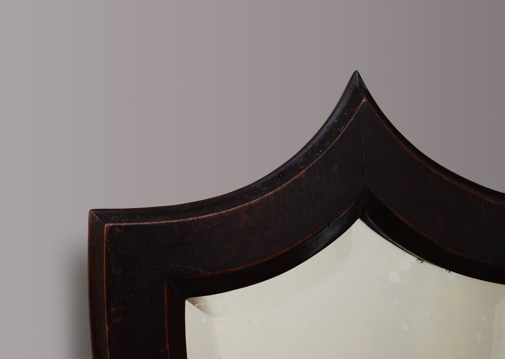Pair of Mahogany English Mirrors