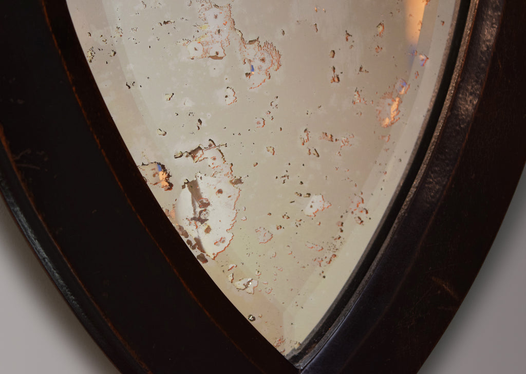 Pair of Mahogany English Mirrors