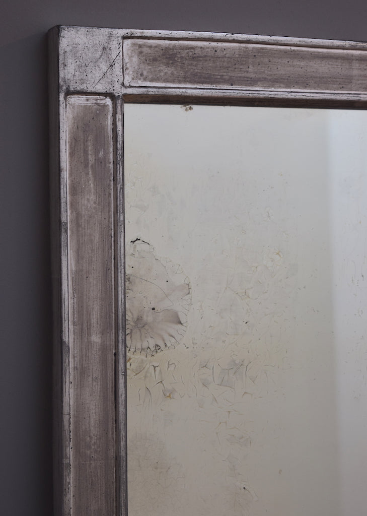 French Silver Gilt Mirror circa 1900