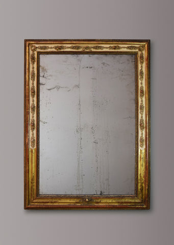 Mid 19th Century French Gilt Mirror