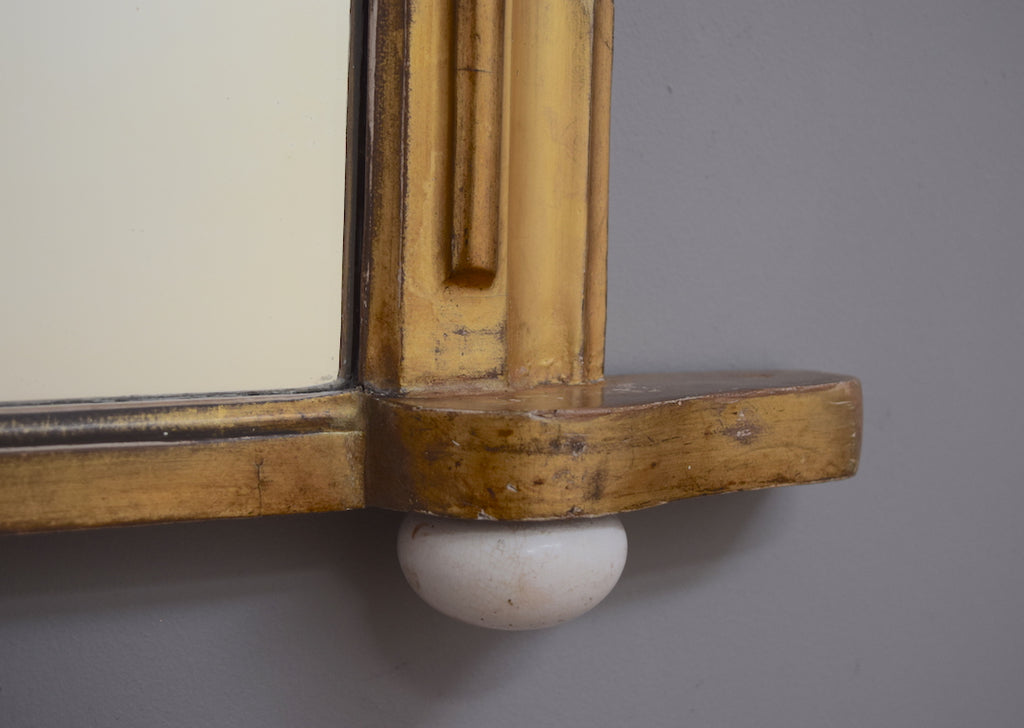 English Overmantel Mirror