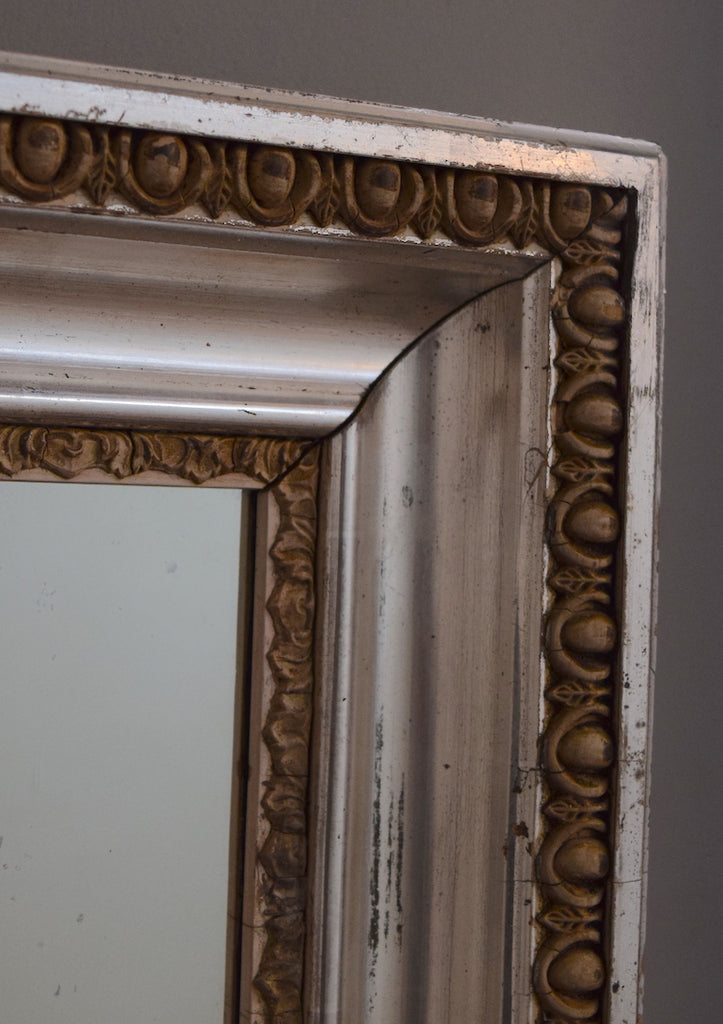 Early 20th Century Pair of Silver Gilt English Mirrors