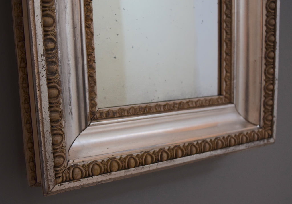 Early 20th Century Pair of Silver Gilt English Mirrors