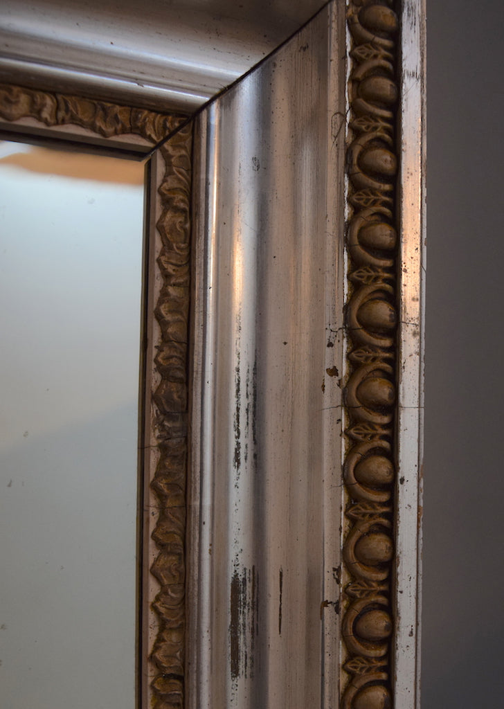 Early 20th Century Pair of Silver Gilt English Mirrors