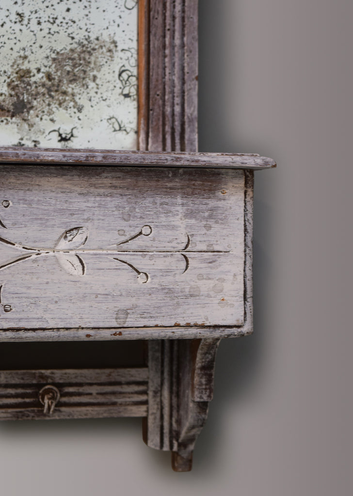 Distressed Vanity Mirror