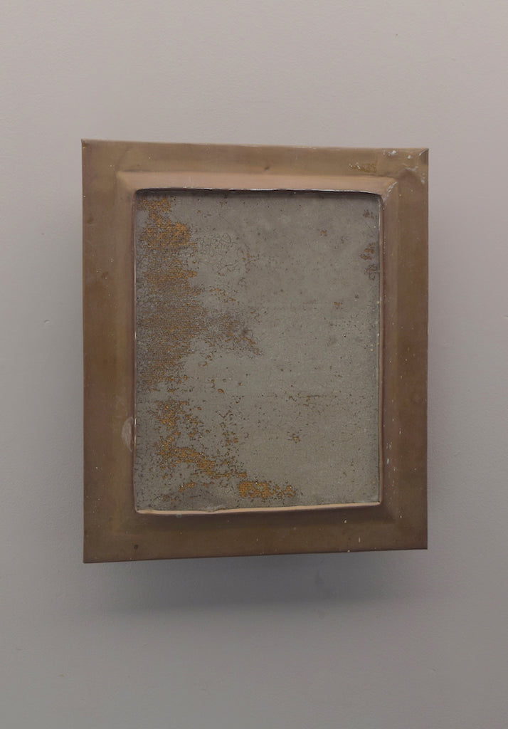 Brass Folk Art Mirror