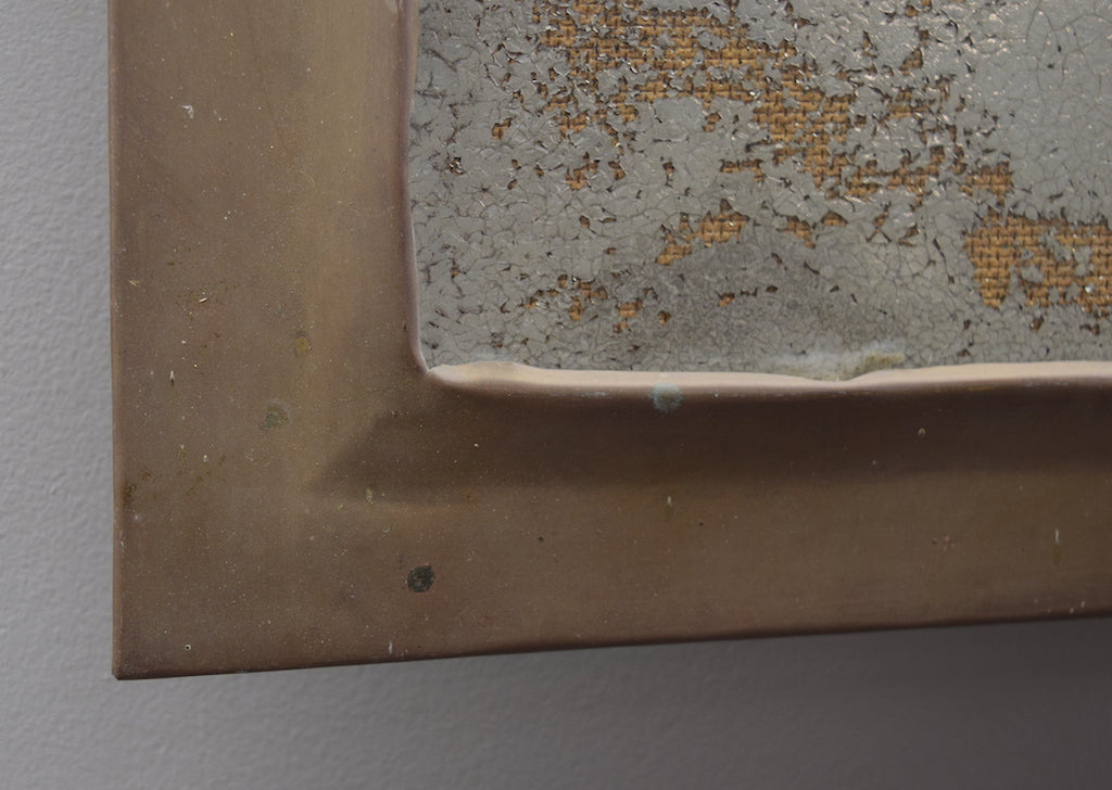 Brass Folk Art Mirror