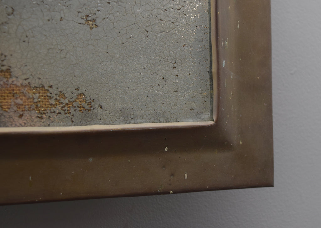 Brass Folk Art Mirror