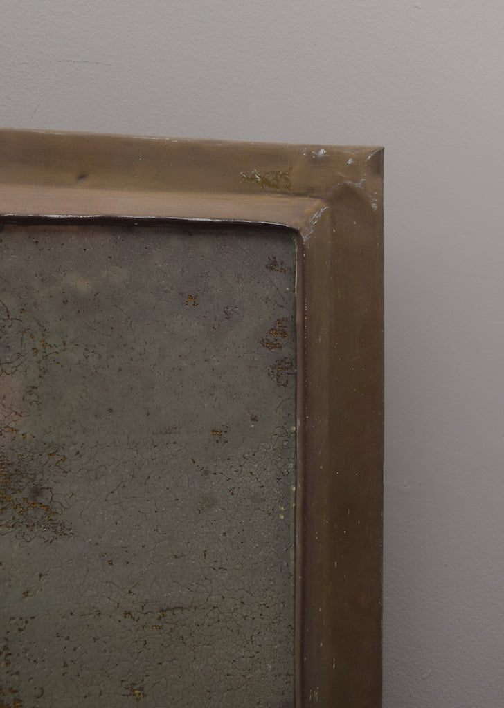Brass Folk Art Mirror