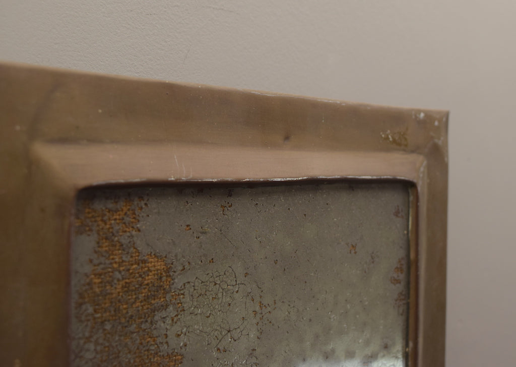 Brass Folk Art Mirror