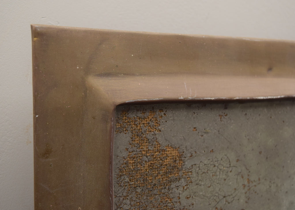 Brass Folk Art Mirror
