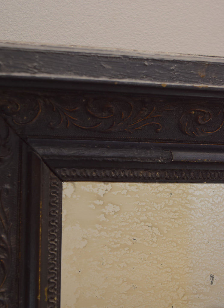 Pair of Ebonised Mirrors