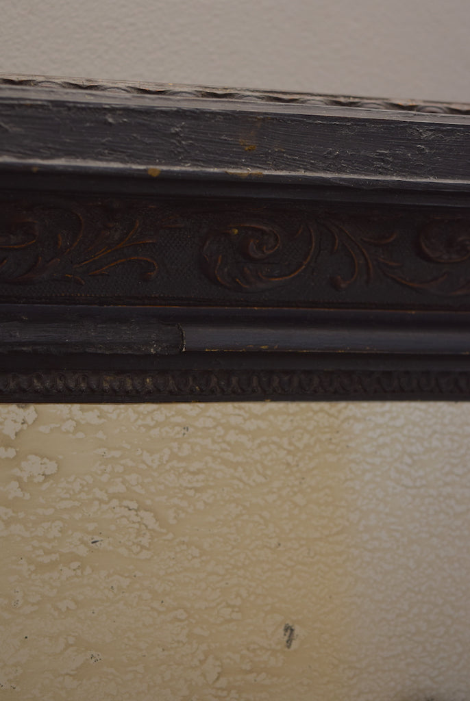 Pair of Ebonised Mirrors