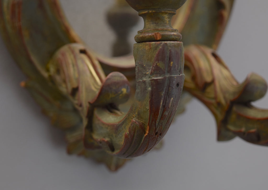 French Candle Sconce Mirror