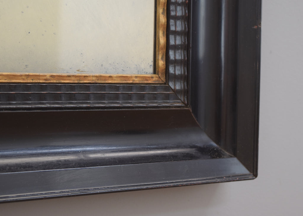Flemish Ebonised Mirror