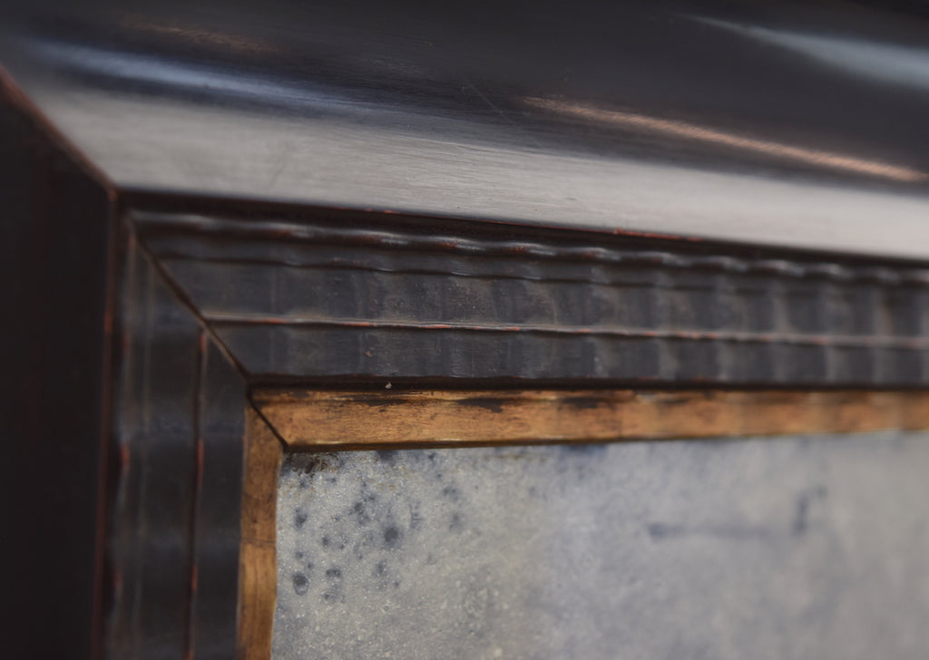Flemish Ebonised Mirror