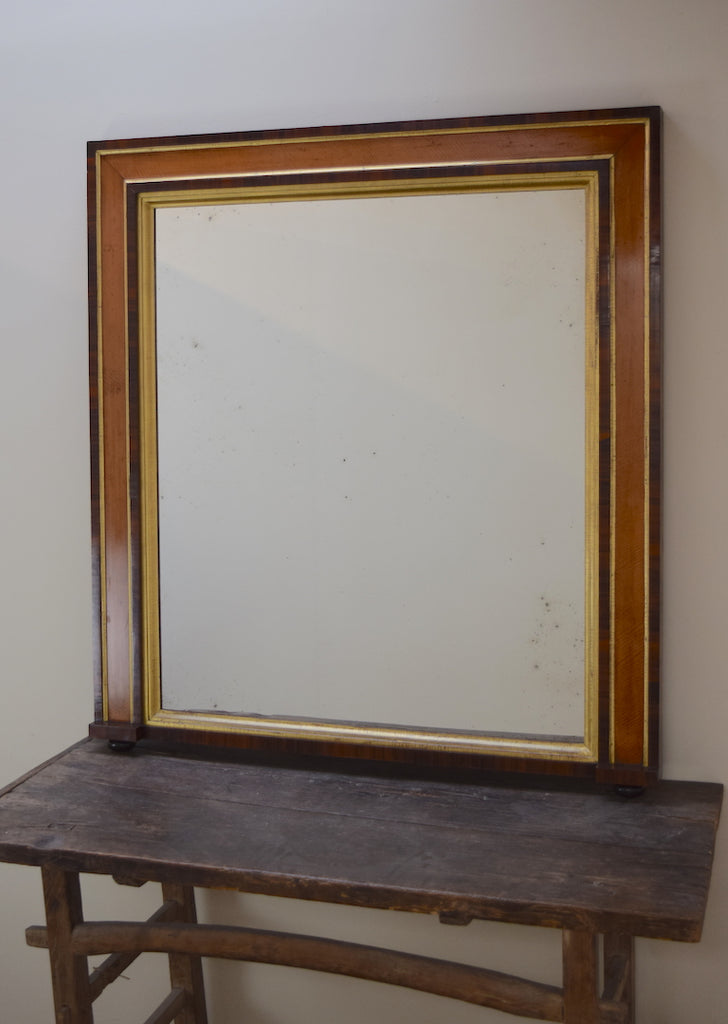 English Overmantel Mirror