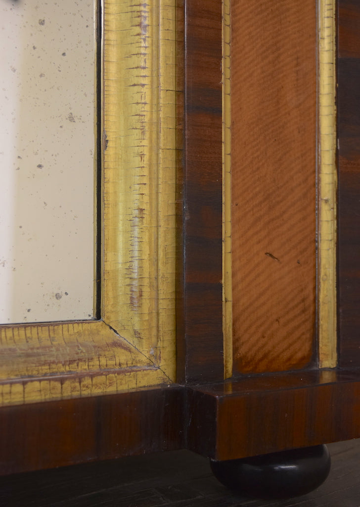 English Overmantel Mirror