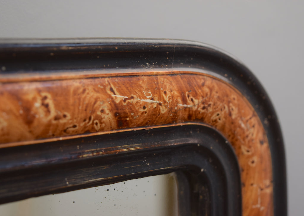 Faux Grain Mirror