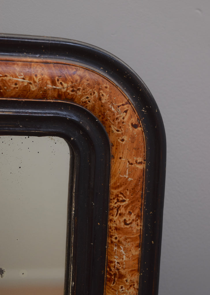 Faux Grain Mirror