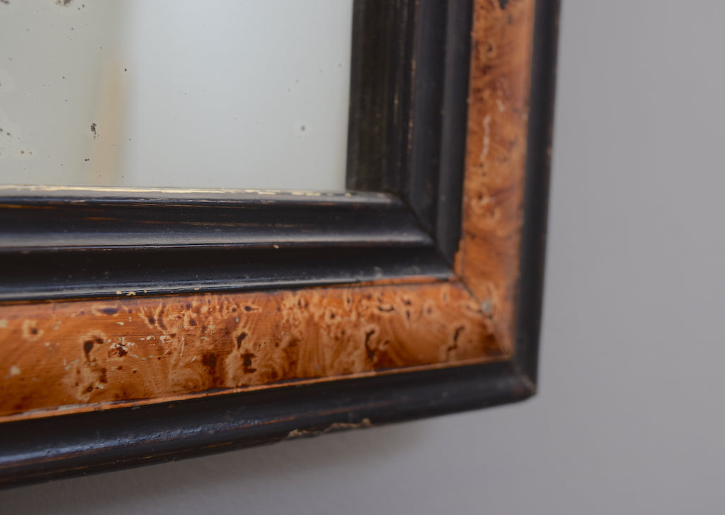 Faux Grain Mirror