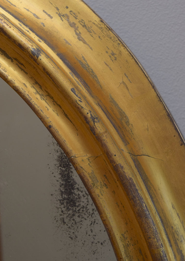 Large Gilt Overmantel Mirror