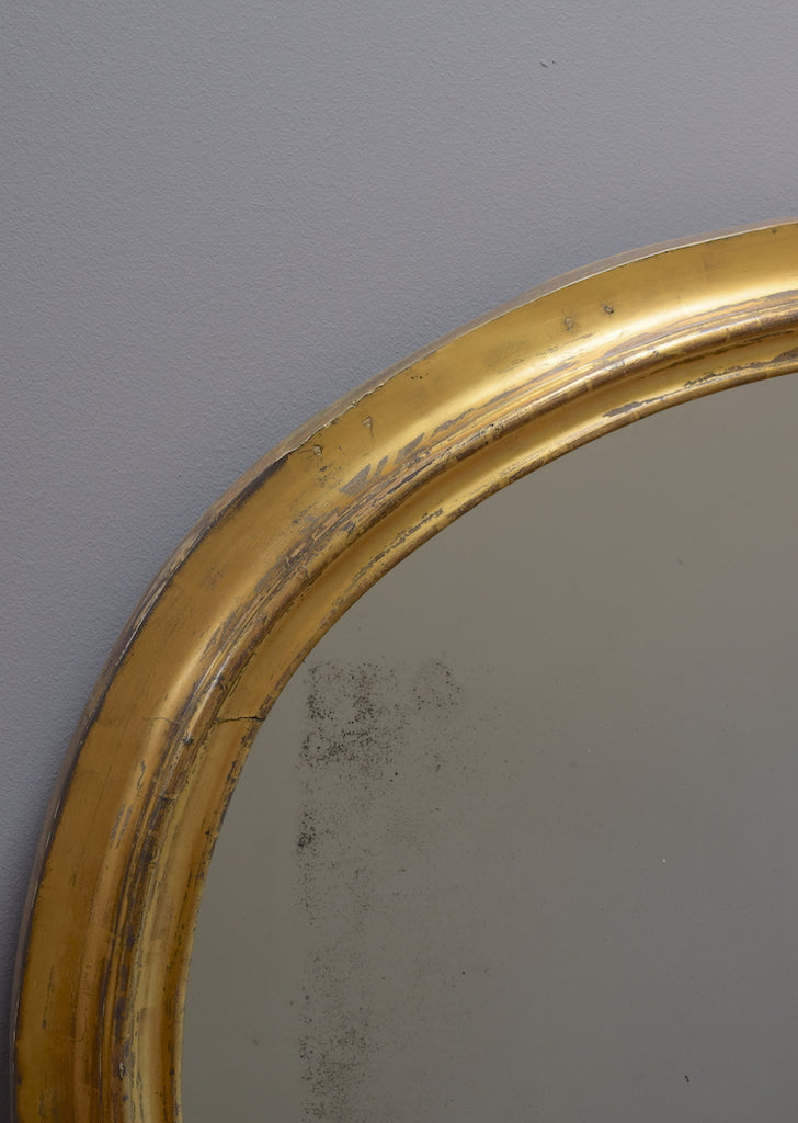 Large Gilt Overmantel Mirror