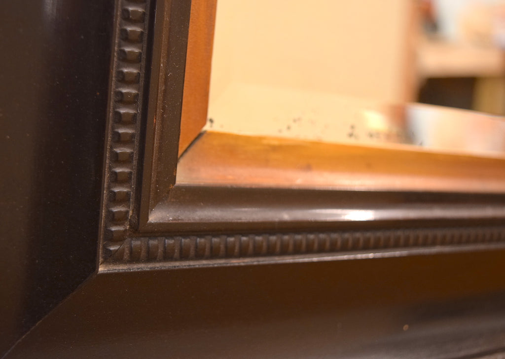 Large Ebonised Mirror