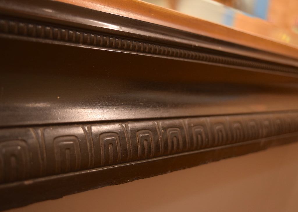 Large Ebonised Mirror
