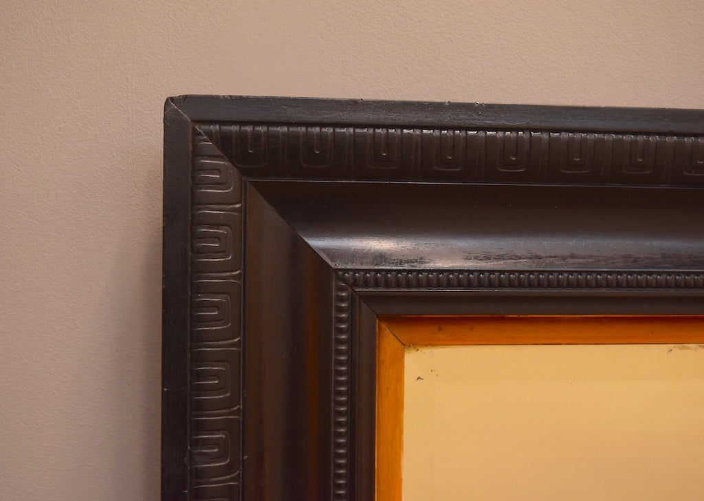 Large Ebonised Mirror