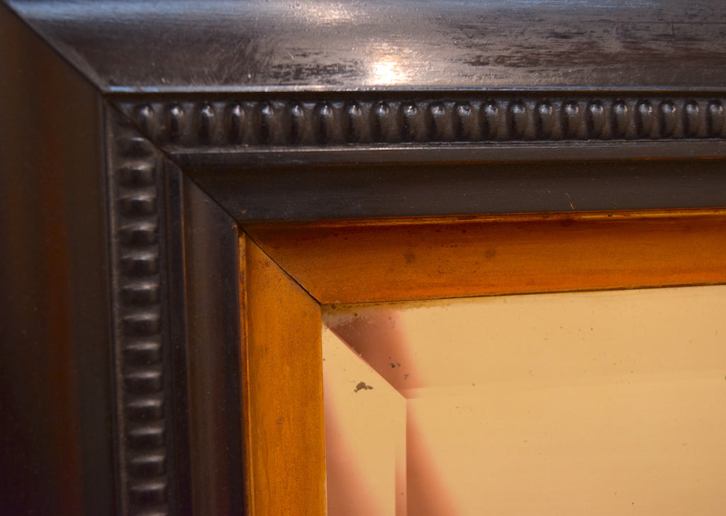 Large Ebonised Mirror