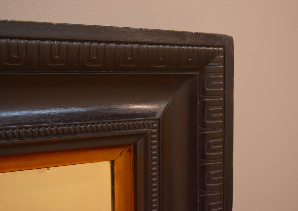 Large Ebonised Mirror