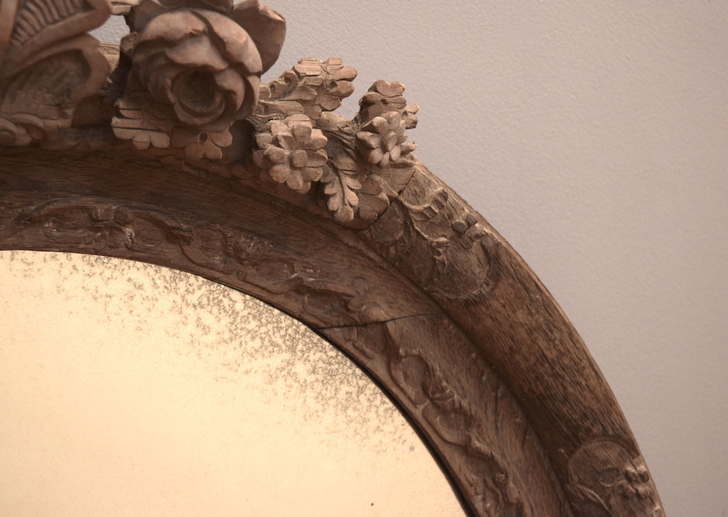 Large Carved Mirror