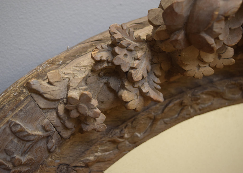 Large Carved Mirror