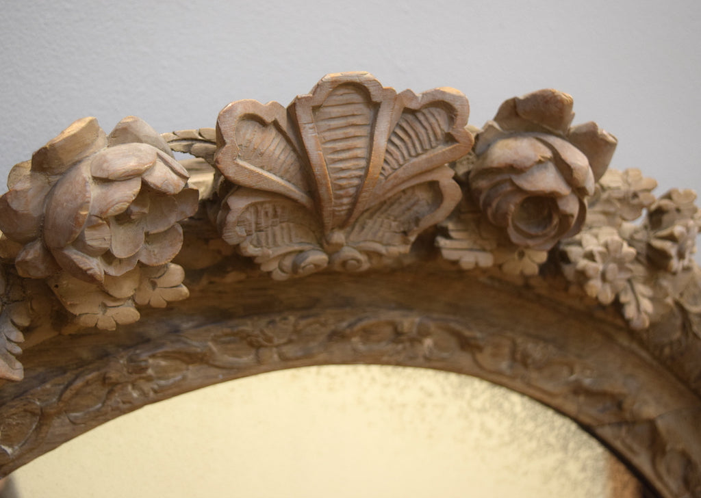 Large Carved Mirror